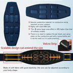 Electronic Abs Stimulator Smart Muscle Toner EMS Abdominal Toning Belt Body Massage Fitness Strength Training Workout EquipmentEstaliosFitEstaliosFit184448041;2026057;1778180116EkfiX