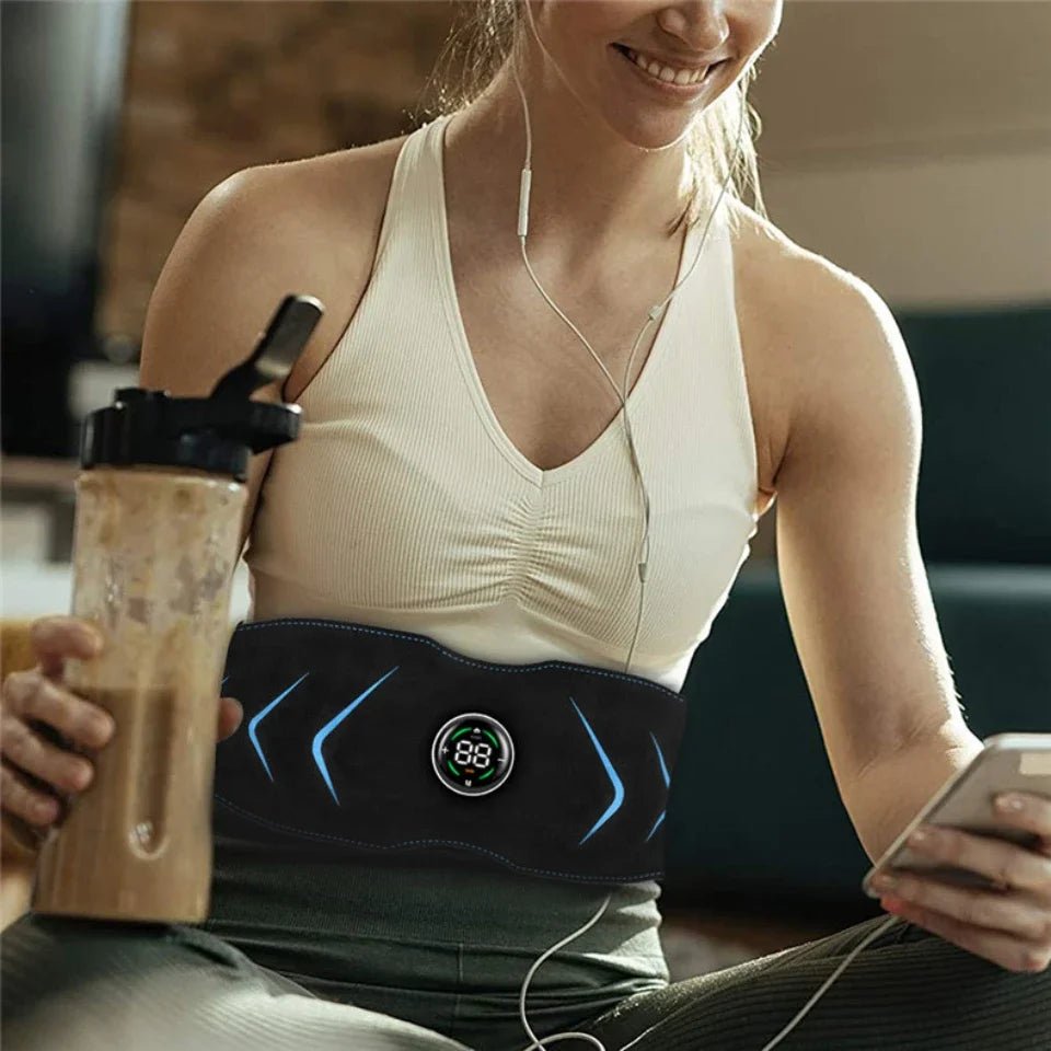EMS Abdominal Muscle Trainer Belt with Touch Screen DisplayEstaliosFitEstaliosFit184217943;2026052;1777703515TE9fP