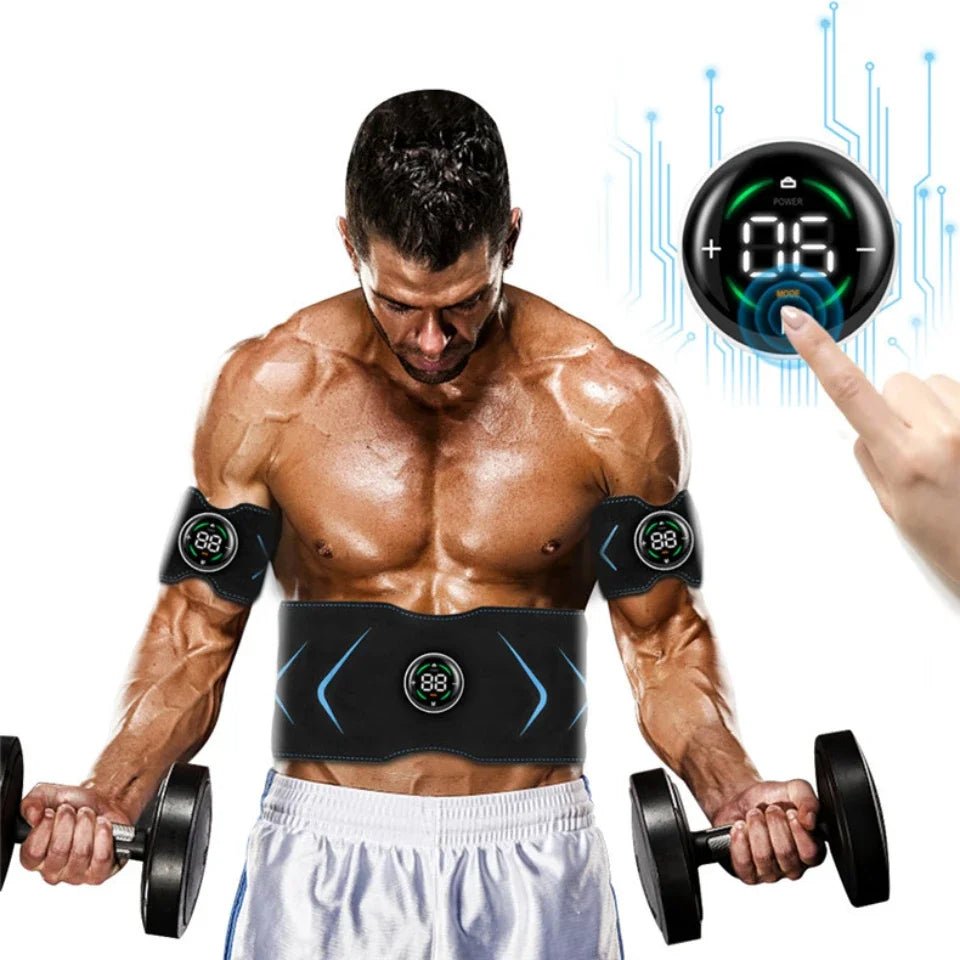 EMS Abdominal Muscle Trainer Belt with Touch Screen DisplayEstaliosFitEstaliosFit184217943;2026052;1777703515TE9fP