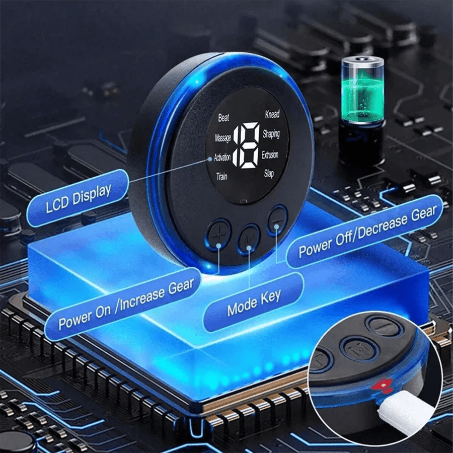 EMS Muscle Stimulator Training Device For Abs And Arms Workout, Home Fitness Equipment For MenEstaliosFitEstaliosFit184448068;2026057;1778180156mwK9b