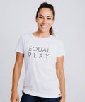 Equal Play Women's Soccer T ShirtGoal FiveLifestyleEstaliosFit867531011