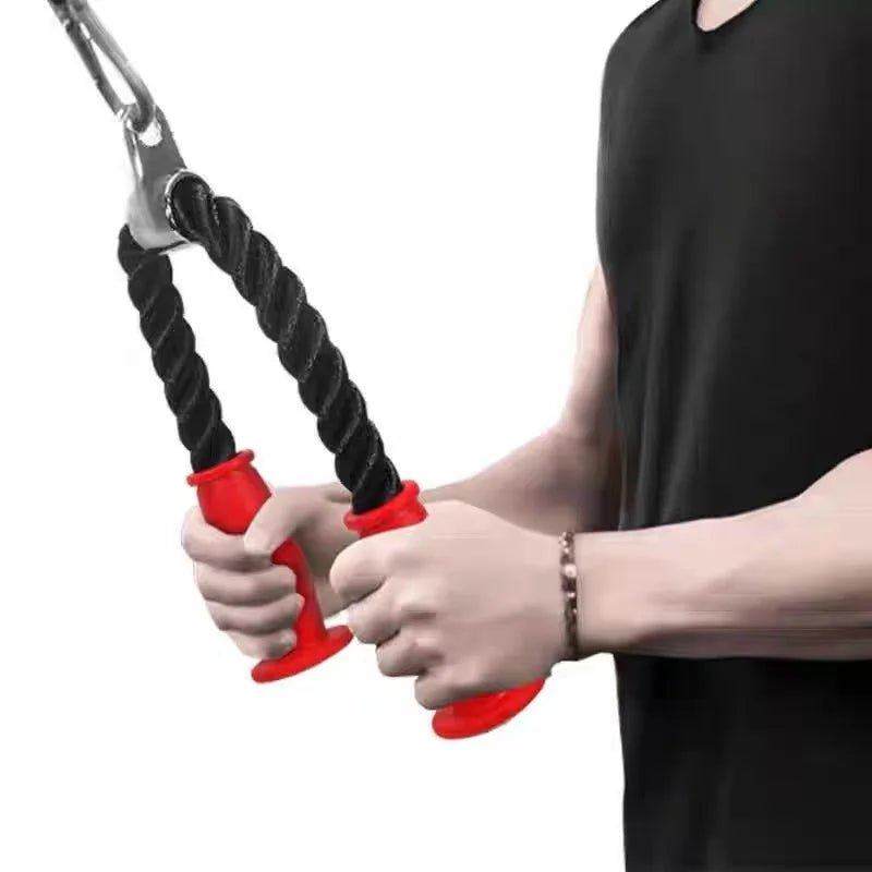 Ergonomic Tricep Ropes Non - Slip Cable Attachment Gym or Home Use Fitness Body Equipment For Bodybuilding Exercise Gym WorkoutEstaliosFitEstaliosFit184448196;2026057;1778180249nF6mE