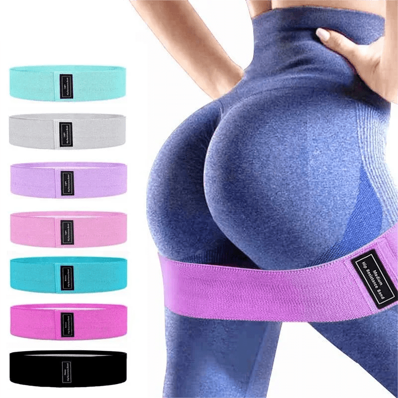 Fabric Resistance Bands – Hip & Glute Loop Set