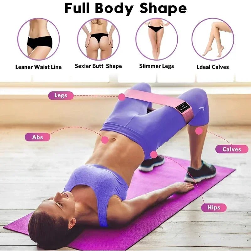 Fabric Resistance Hip Booty Bands Glute Thigh Elastic Workout Squat Circle Stretch Fitness Strips Loops Yoga Gym Equipment 3PcsEstaliosFitEstaliosFit184448078;2026057;1778180168R38Us