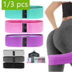 Fabric Resistance Bands – 3-Piece Glute Loop Set