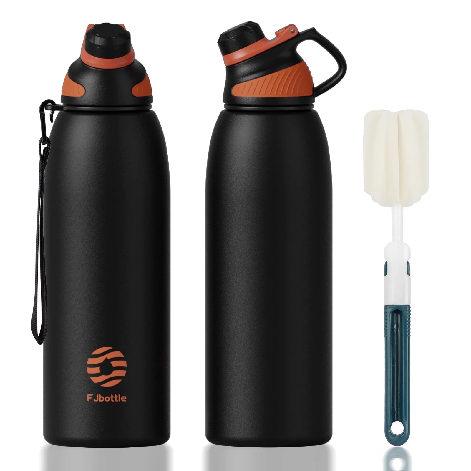 FEIJIAN - Stainless Steel Thermo Bottle with Magnetic Lid, Insulated Vacuum Flask, Outdoor Sport Water Bottle, Keep Cold, 1500mlEstaliosFitEstaliosFit183652476;20260421;1776809385MMpsq