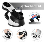 FEIJIAN - Stainless Steel Thermo Bottle with Magnetic Lid, Insulated Vacuum Flask, Outdoor Sport Water Bottle, Keep Cold, 1500mlEstaliosFitEstaliosFit183652439;20260421;1776809389SC44d
