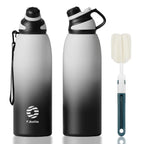 FEIJIAN - Stainless Steel Thermo Bottle with Magnetic Lid, Insulated Vacuum Flask, Outdoor Sport Water Bottle, Keep Cold, 1500mlEstaliosFitEstaliosFit183652439;20260421;1776809389SC44d
