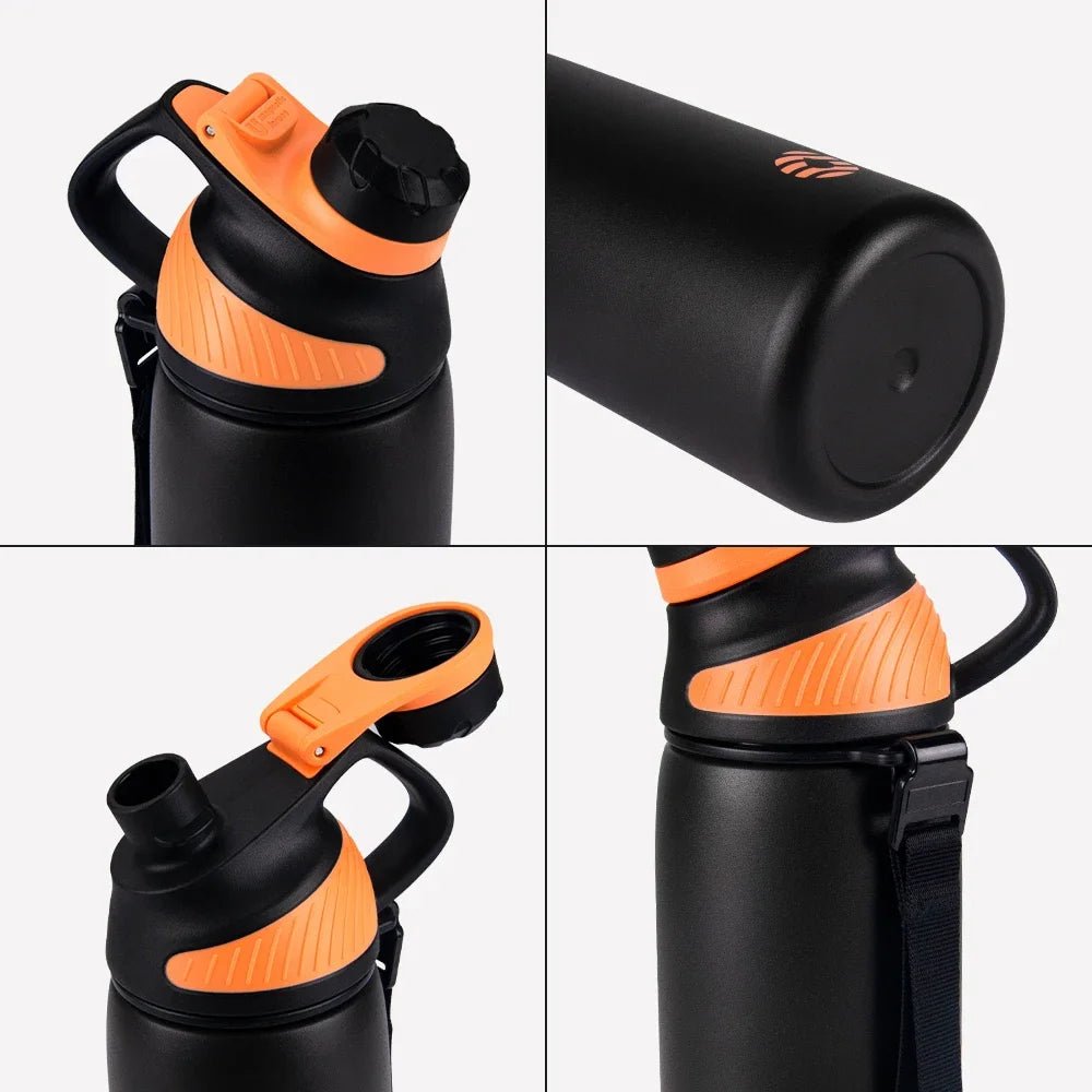 FEIJIAN - Stainless Steel Thermo Bottle with Magnetic Lid, Insulated Vacuum Flask, Outdoor Sport Water Bottle, Keep Cold, 1500mlEstaliosFitEstaliosFit183652472;20260421;1776809385iROFT