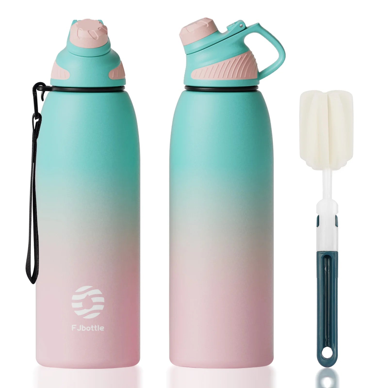 FEIJIAN - Stainless Steel Thermo Bottle with Magnetic Lid, Insulated Vacuum Flask, Outdoor Sport Water Bottle, Keep Cold, 1500mlEstaliosFitEstaliosFit183652478;20260421;1776809385y4U4V