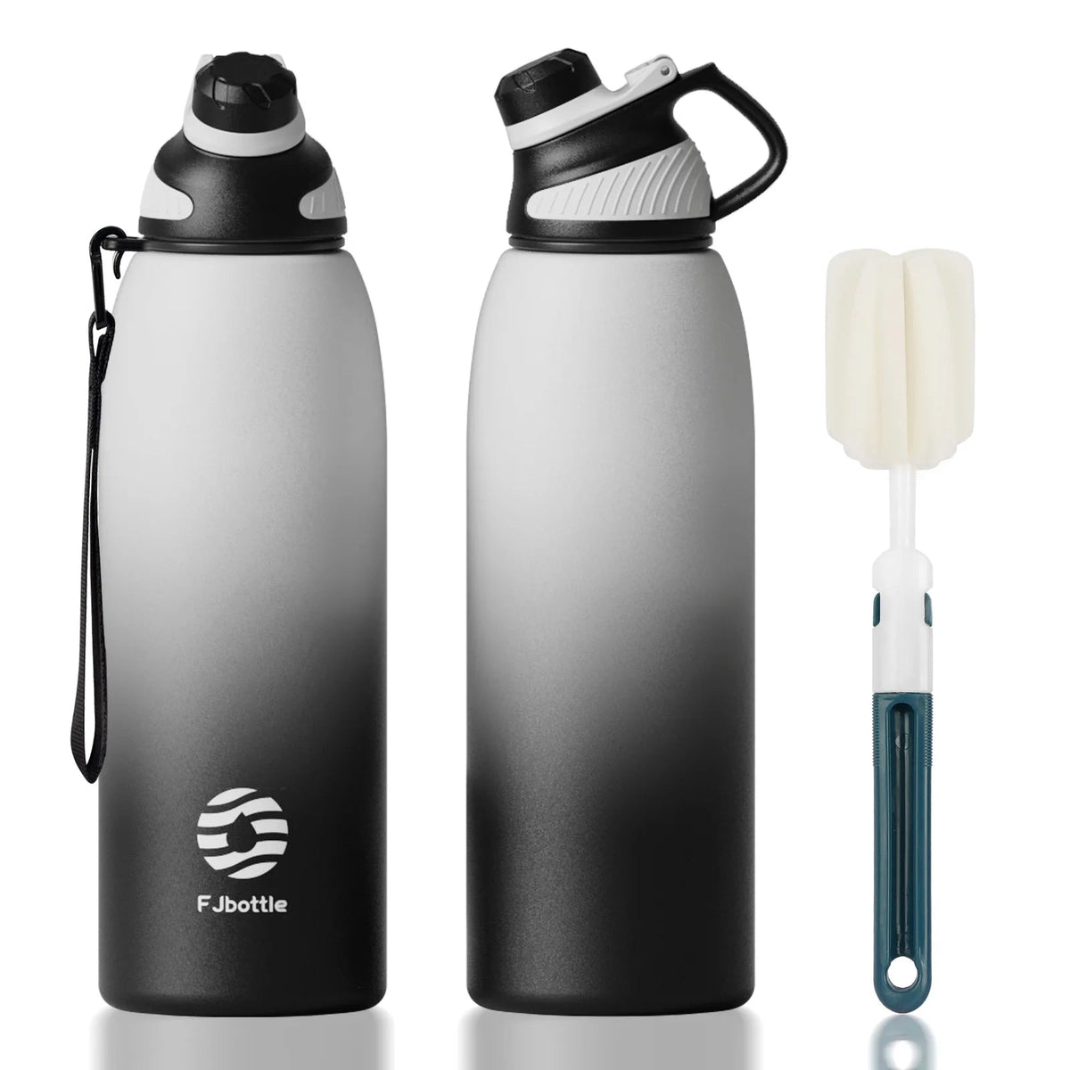 FEIJIAN - Stainless Steel Thermo Bottle with Magnetic Lid, Insulated Vacuum Flask, Outdoor Sport Water Bottle, Keep Cold, 1500mlEstaliosFitEstaliosFit183652472;20260421;1776809385iROFT
