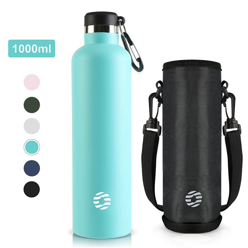 FEIJIAN Stainless Steel Thermos Bottle 1000ml Sports Flask Vacuum Insulated Water Bottle Leak Proof BPA FreeEstaliosFitEstaliosFit183652183;20260421;17768093619FVDc