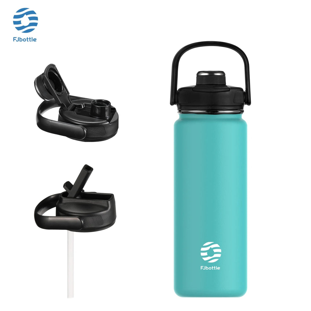 FEIJIAN Thermos Bottle with Straw Sport Stainless Steel Vacuum Flask Insulated Water Bottle with Handle Lid 950/1200mlEstaliosFitEstaliosFit183652503;20260421;1776809386Jqz26