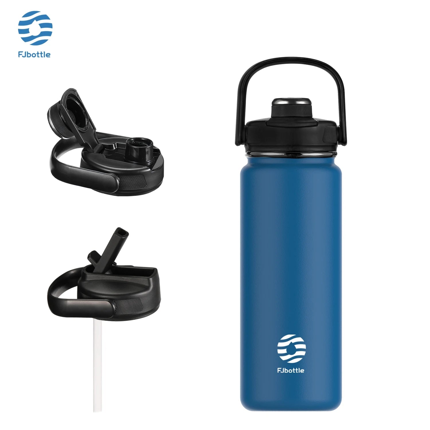 FEIJIAN Thermos Bottle with Straw Sport Stainless Steel Vacuum Flask Insulated Water Bottle with Handle Lid 950/1200mlEstaliosFitEstaliosFit183652505;20260421;1776809386yYCQA