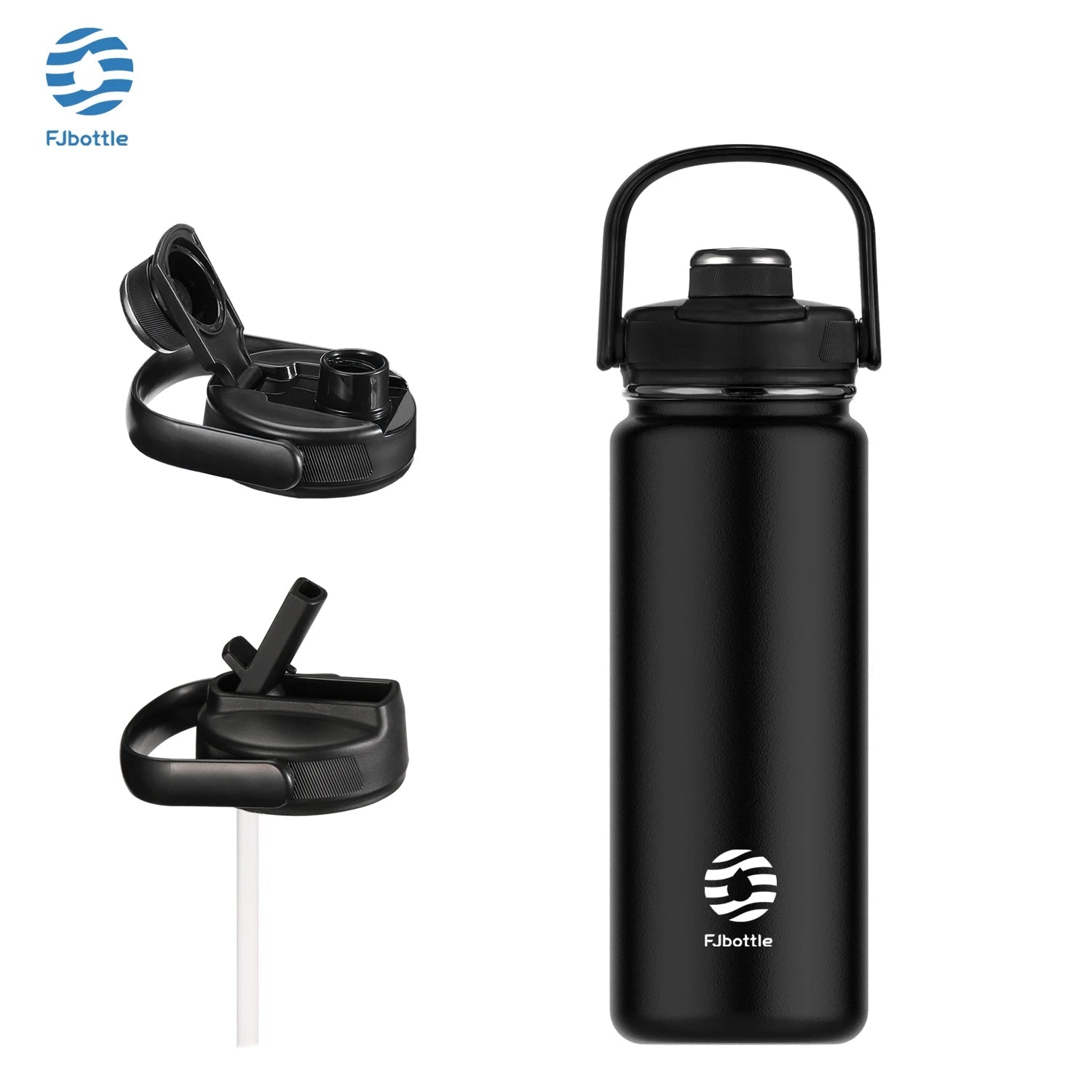 FEIJIAN Thermos Bottle with Straw Sport Stainless Steel Vacuum Flask Insulated Water Bottle with Handle Lid 950/1200mlEstaliosFitEstaliosFit183652507;20260421;1776809386Ocm9Z