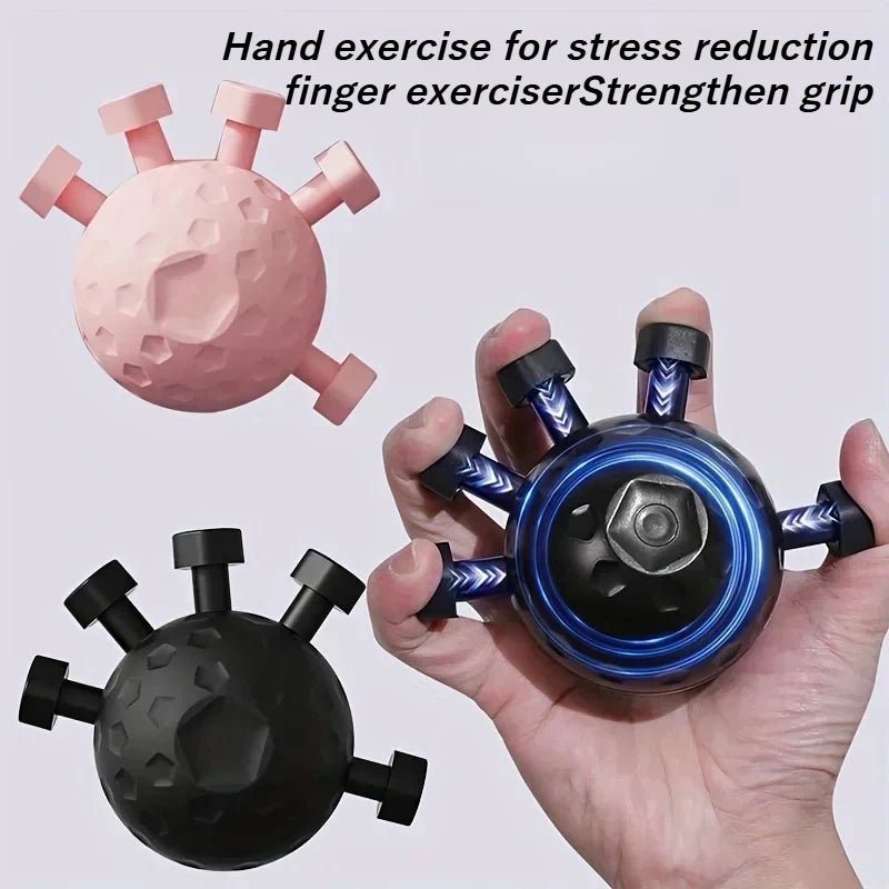 Finger Exerciser Trainer Hand Grip Strengthener Rock Climbing Finger Exerciser Trainers Gripper Exerciser Hand Strength Exercise.