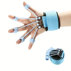 Finger Extensor Exerciser - Silicone Hand Grip Strengthening Trainer with Adjustable Resistance Band, Hand Expander for Enhance.