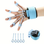 Finger Extensor Exerciser - Silicone Hand Grip Strengthening Trainer with Adjustable Resistance Band, Hand Expander for Enhance.
