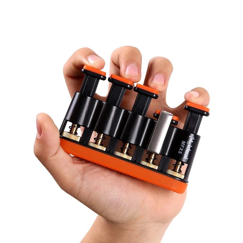 Finger Trainer Hand Grip Force Span Adjustable Piano Guitar Five-finger Exercises Strengthener Musical Instrument Accessories.