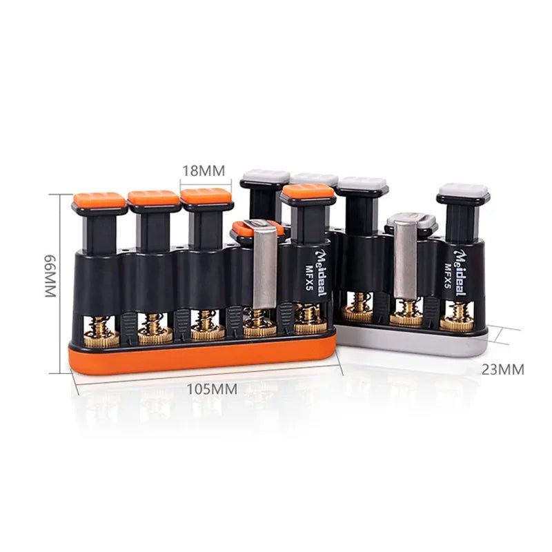 Finger Trainer Hand Grip Force Span Adjustable Piano Guitar Five-finger Exercises Strengthener Musical Instrument Accessories.