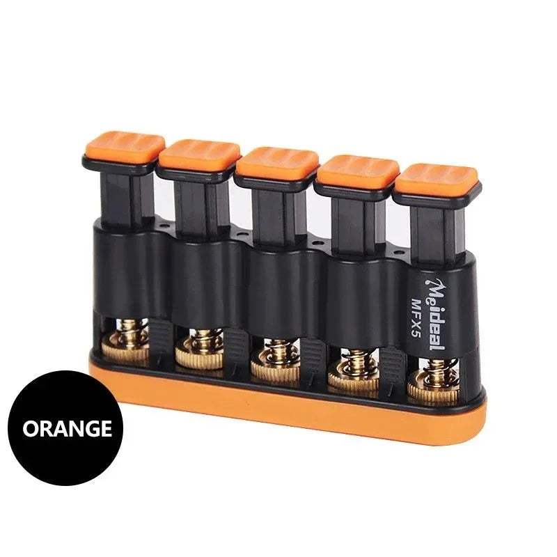 Finger Trainer Hand Grip Force Span Adjustable Piano Guitar Five-finger Exercises Strengthener Musical Instrument Accessories.