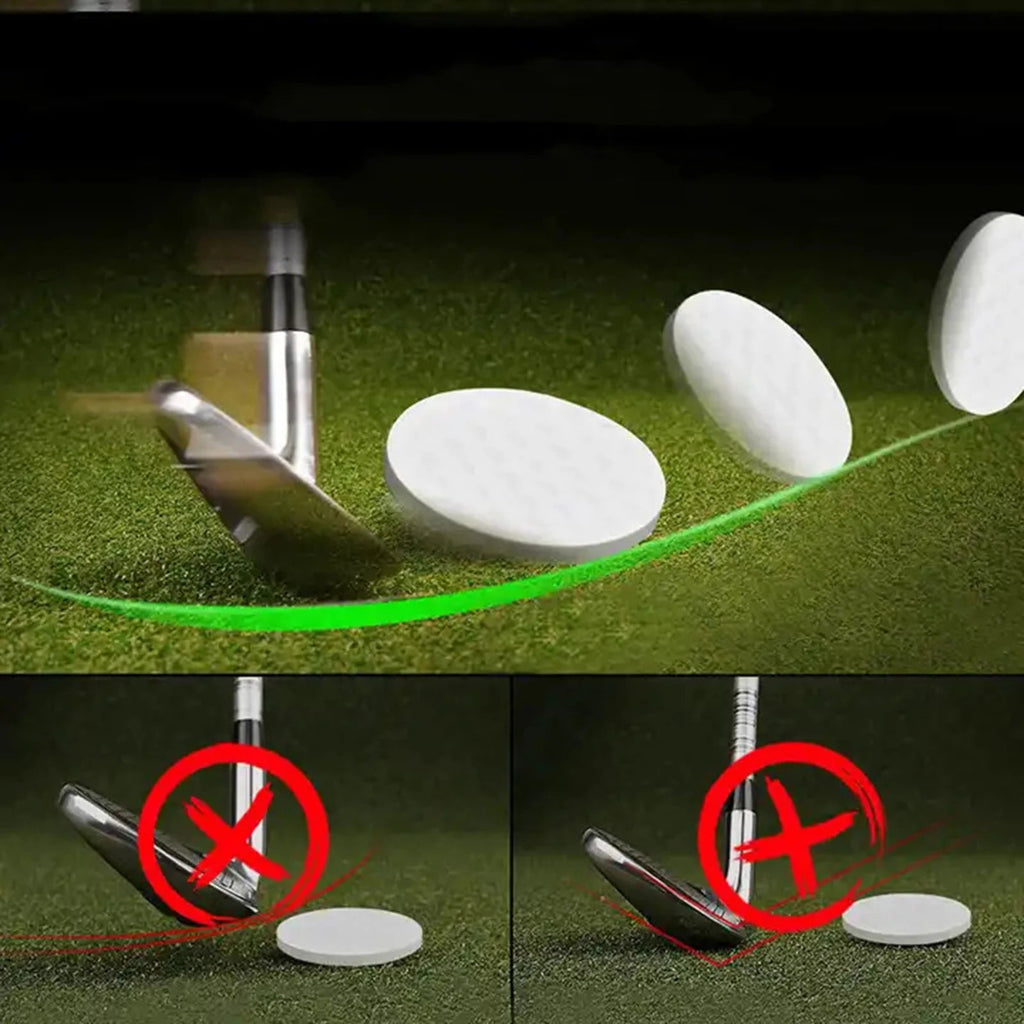 Flat Golf Ball Beginners Portable Office Home Adult Golf Practice Ball Golf Practice Accuracy Trainer Swing Golf Ball TPEEstaliosFitEstaliosFit183651790;20260421;17768093314v8fC
