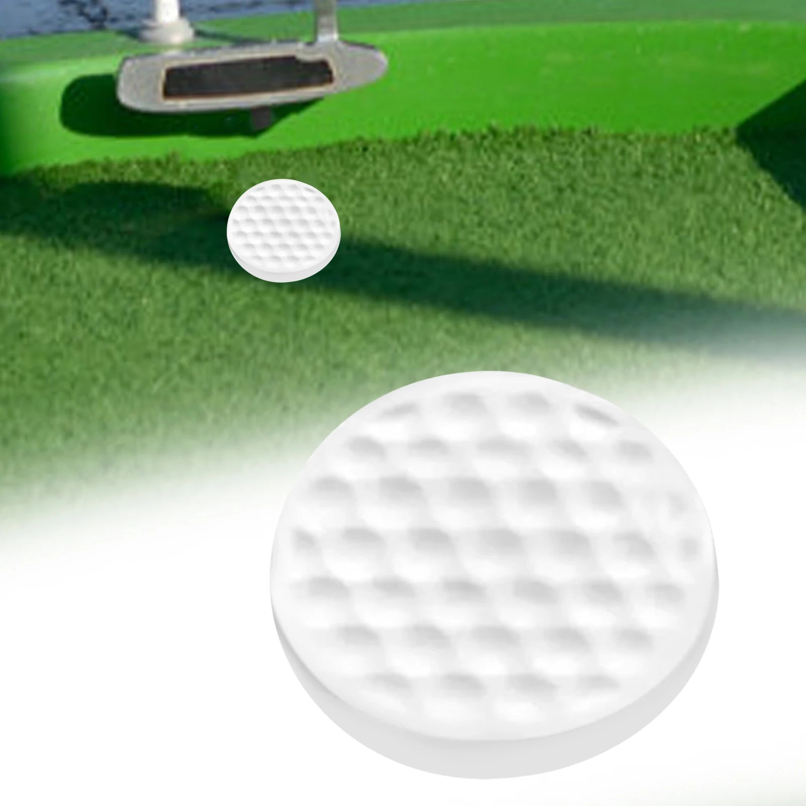 Flat Golf Ball Beginners Portable Office Home Adult Golf Practice Ball Golf Practice Accuracy Trainer Swing Golf Ball TPEEstaliosFitEstaliosFit183651790;20260421;17768093314v8fC