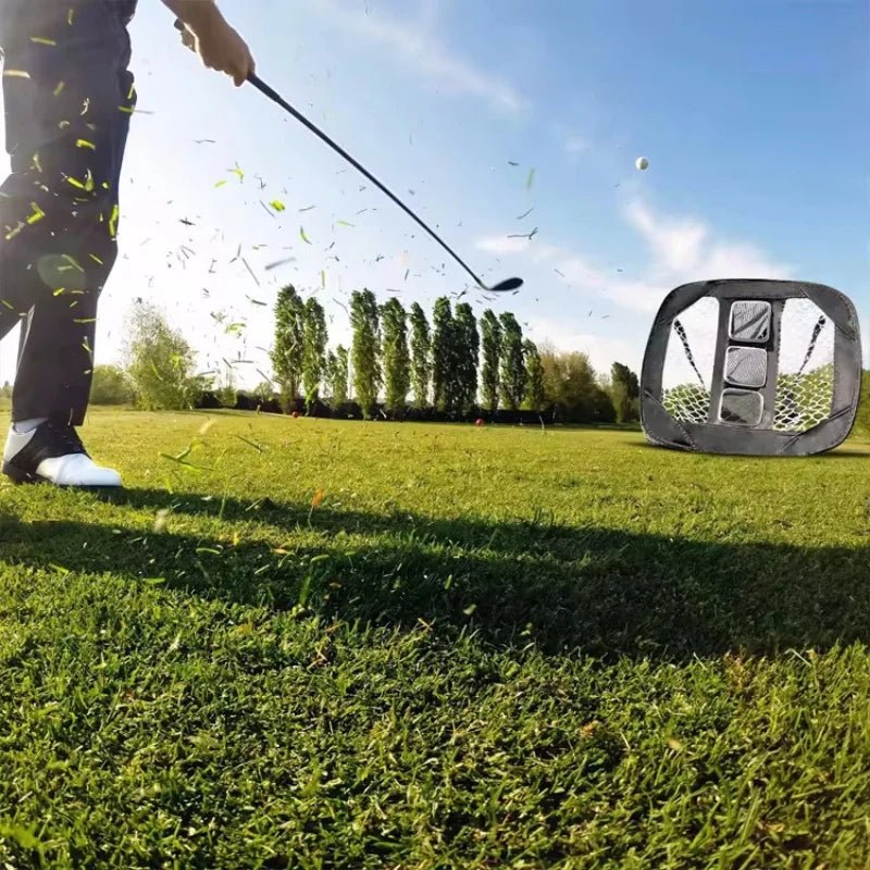 Foldable Golf Chipping Net for Backyard Indoor Portable Target Practice Golf Accuracy Swing Training Aid Pop Up Golf Hitting NetEstaliosFitEstaliosFit183651686;20260421;1776809254yeKlN