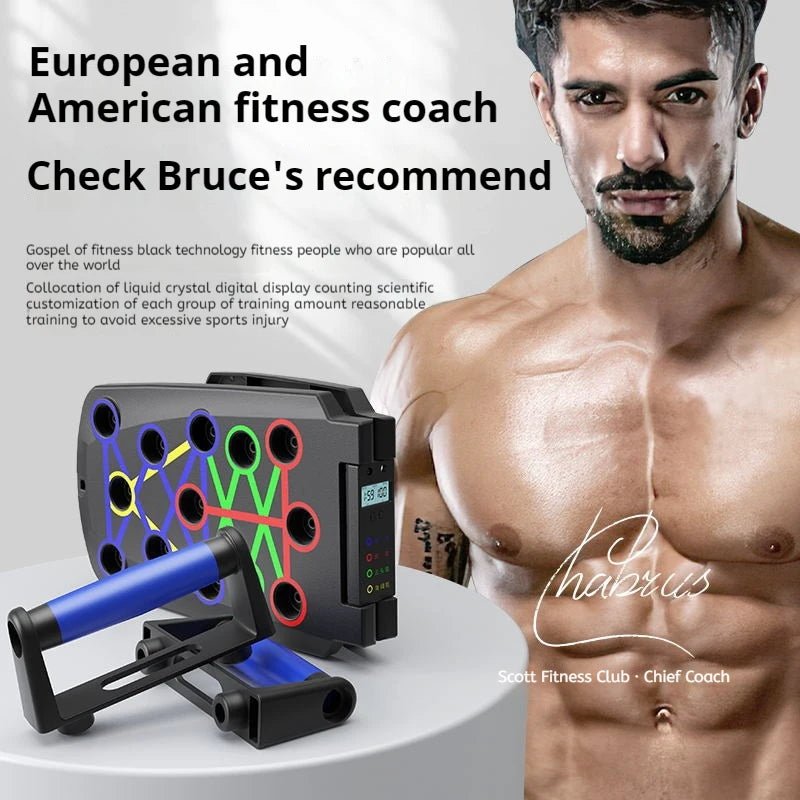 Foldable Multi - Functional Push Up Board Chest Abs Training Equipment Portable Home Gym Fitness Tool for Men Core WorkoutEstaliosFitEstaliosFit184448095;2026057;1778180189iVVaP