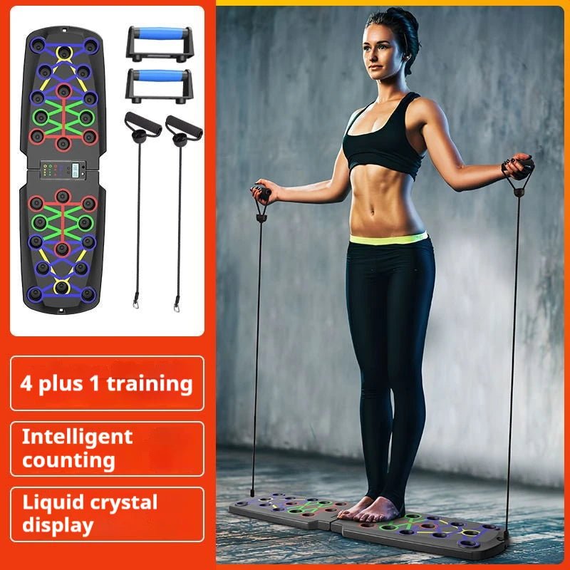 Foldable Multi - Functional Push Up Board Chest Abs Training Equipment Portable Home Gym Fitness Tool for Men Core WorkoutEstaliosFitEstaliosFit184448095;2026057;1778180189iVVaP