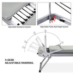Foldable Pilates Reformer Machine with Adjustable Resistance and WheelsEstaliosFitEstaliosFit184447863;2026057;1778179963DNF5r