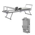 Foldable Pilates Reformer Machine with Adjustable Resistance and WheelsEstaliosFitEstaliosFit184447863;2026057;1778179963DNF5r