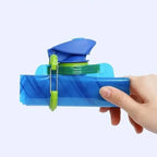 Foldable Water Bottle – 700ml Travel Flask with Carabiner