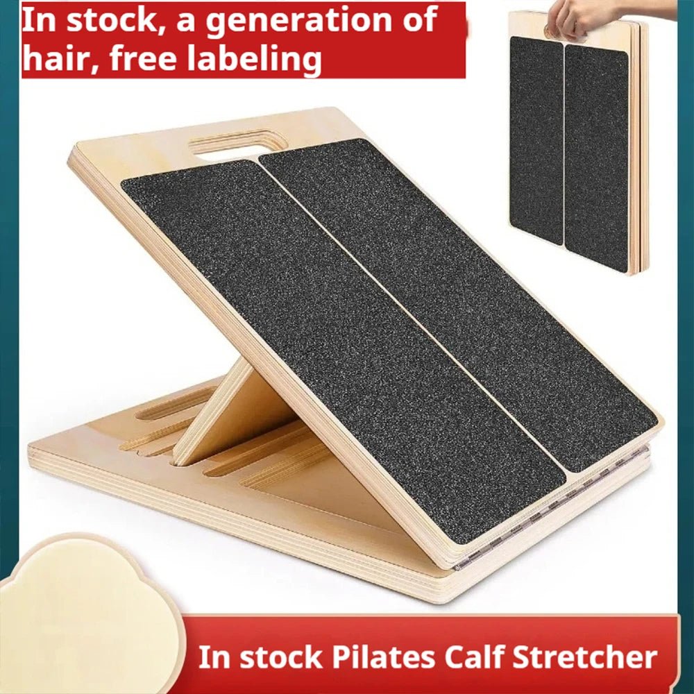 Foldable Wooden Incline Board Adjustable Calf Ankle Stretcher Plyometric Home Stretching Balance Training Fitness EquipmentEstaliosFitEstaliosFit184081790;20260429;1777457508QhkG8