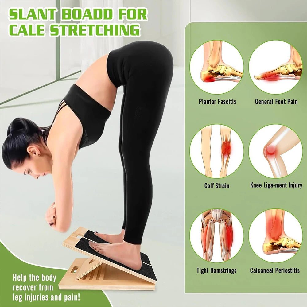 Foldable Wooden Incline Board Adjustable Calf Ankle Stretcher Plyometric Home Stretching Balance Training Fitness EquipmentEstaliosFitEstaliosFit184081790;20260429;1777457508QhkG8