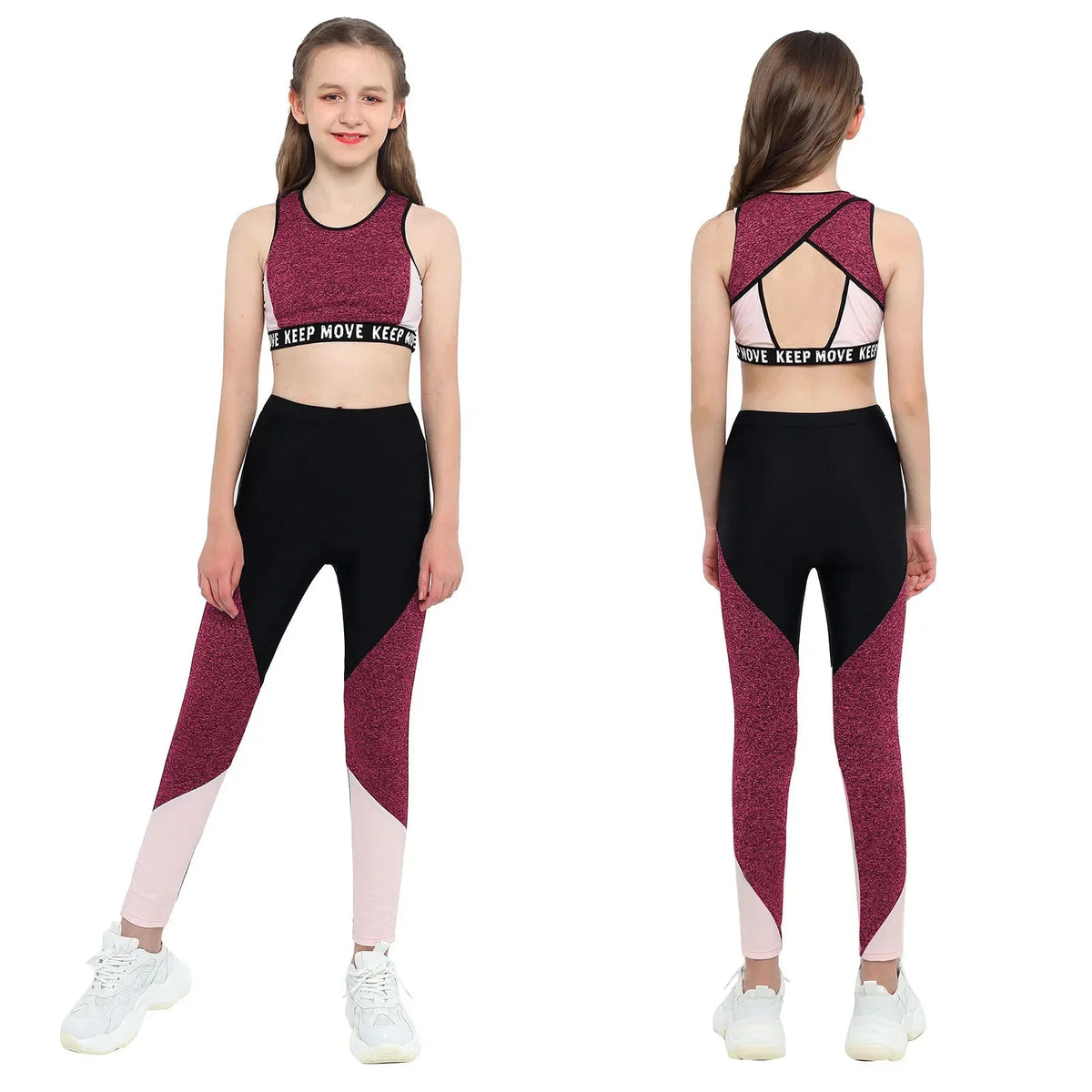 Girls Sportswear Workout Set with Tank Top and LeggingsEstaliosFitEstaliosFit184217962;2026052;17777035415nKo9