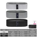 Glute Thigh Elastic Workout Bands Fabric Resistance Hip Booty Bands Squat Circle Stretch Fitness Strips Loops Yoga Gym EquipmentEstaliosFitEstaliosFit184448031;2026057;1778180110lsaX7