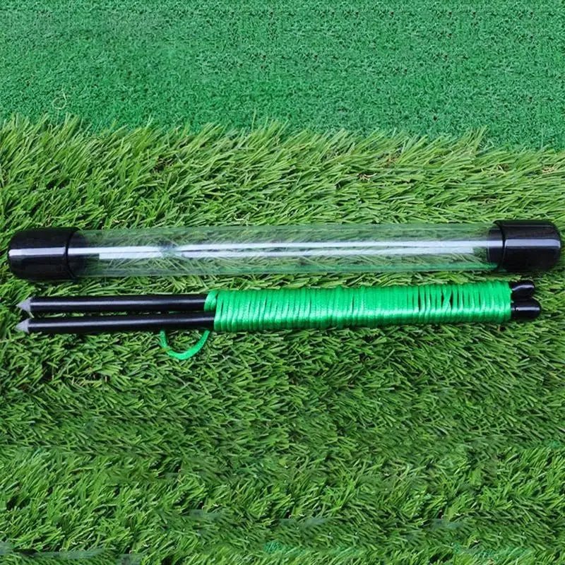 Golf Alignment Sticks Golf Putting Trainer Glass Fiber Rope Durable Practice Training Aids Direction Pegs Golf AccessoriesEstaliosFitEstaliosFit183651687;20260421;1776809255mlgNx