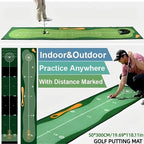 Golf Carpet Putting Mat Indoor Outdoor Training Putting Practice Golf Green Fairway Pad Washable Anti - Slip 50X300cm JH1041EstaliosFitEstaliosFit183651683;20260421;1776809254t8zKd