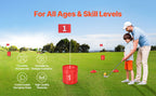 Backyard Golf Game - Portable Bucket Course Set