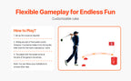 Backyard Golf Game - Portable Bucket Course Set