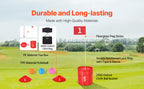 Backyard Golf Game - Portable Bucket Course Set