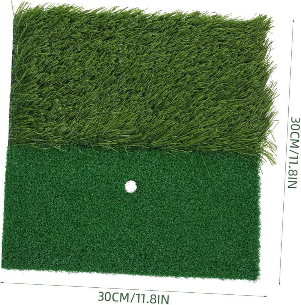 Golf Hitting Mat Artificial Turf Golf Practice Mat with Tee Hole Portable for Training Swing & Chipping in Backyard, Garage, BasEstaliosFitEstaliosFit183651629;20260421;1776809252YPLxZ