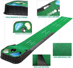 Golf Indoor Putting Mat Putter Trainer Green Carpet Practice Set Ball Return Mats PM005EstaliosFitEstaliosFit183651707;20260421;1776809255ltcPl