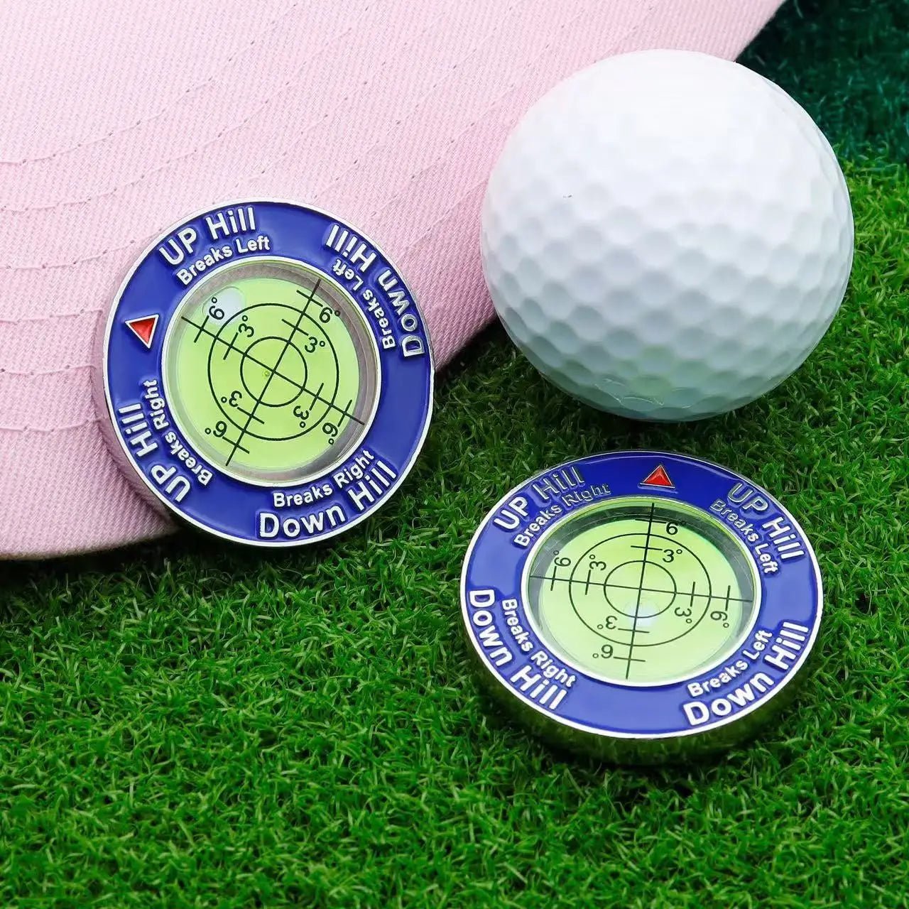 Golf Putt Ball Marker High Precision Round Golf Putt Green Reader Golfing Putting Aid Golf Slope Putting Level ReaderEstaliosFitEstaliosFit183651746;20260421;17768093294KQh0