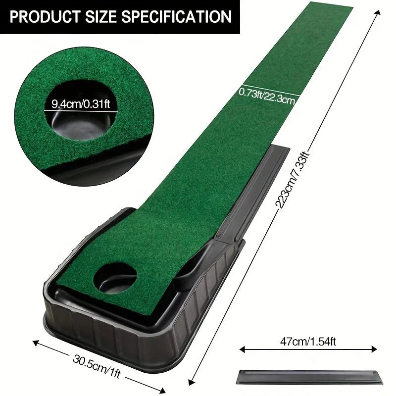 Golf putting blanket Putter mat Outdoor indoor practice mat putter exerciser Golf putting greenEstaliosFitEstaliosFit183651630;20260421;1776809252nmbI0