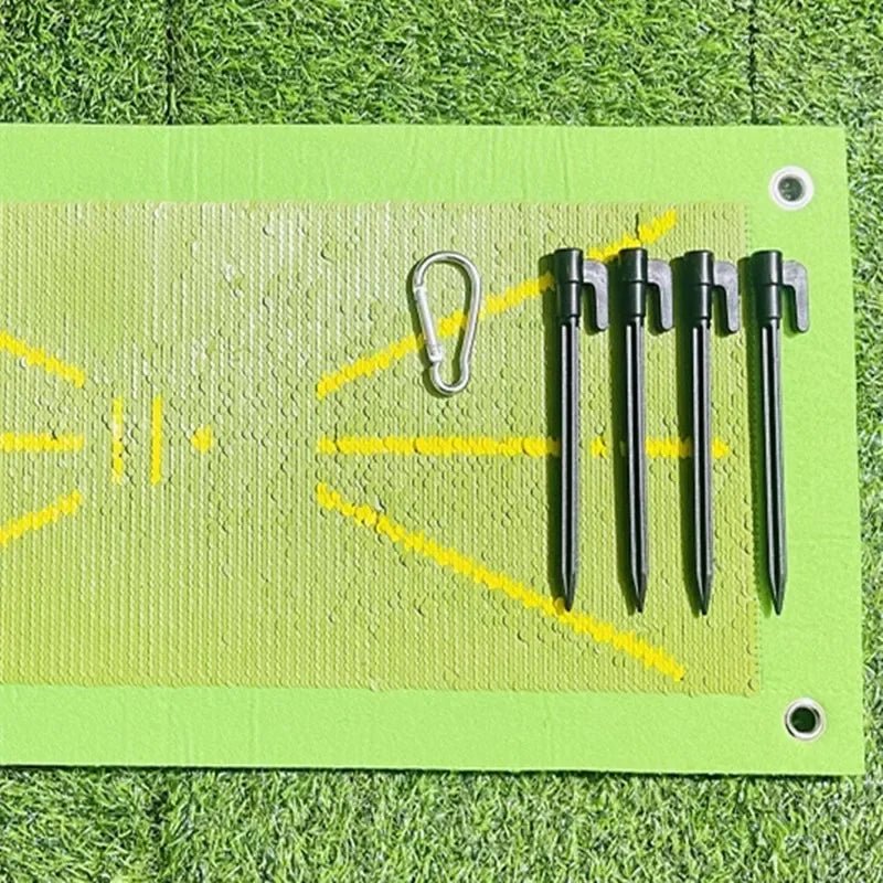 Golf Training Beginners Accessories for Swing Detection Batting Ball Directional Path Pads Practice Pads Tool Training Aids MatEstaliosFitEstaliosFit183651795;20260421;1776809333JwKLD