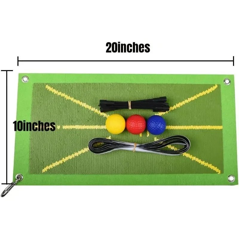 Golf Training Beginners Accessories for Swing Detection Batting Ball Directional Path Pads Practice Pads Tool Training Aids MatEstaliosFitEstaliosFit183651795;20260421;1776809333JwKLD