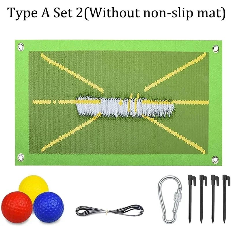 Golf Training Mat for Swing Detection Batting Path Feedback Practice Hitting Mats Golf Training Aids Equipment Outdoor IndoorEstaliosFitEstaliosFit183651632;20260421;17768092520n6CJ