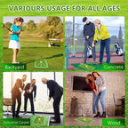 Golf Training Mat for Swing Detection Batting Path Feedback Practice Hitting Mats Golf Training Aids Equipment Outdoor IndoorEstaliosFitEstaliosFit183651632;20260421;17768092520n6CJ